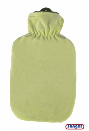 SÄNGER borsa dell'acqua calda in pile 2l verde pastello