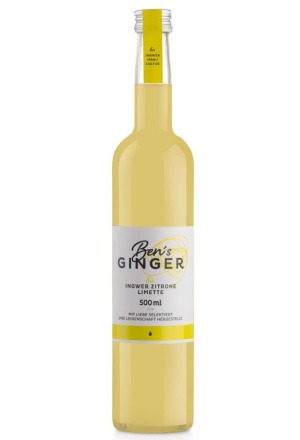 BEN'S GINGER Zenzero-Agrumi-Lim Conc oZ Biologico 500ml