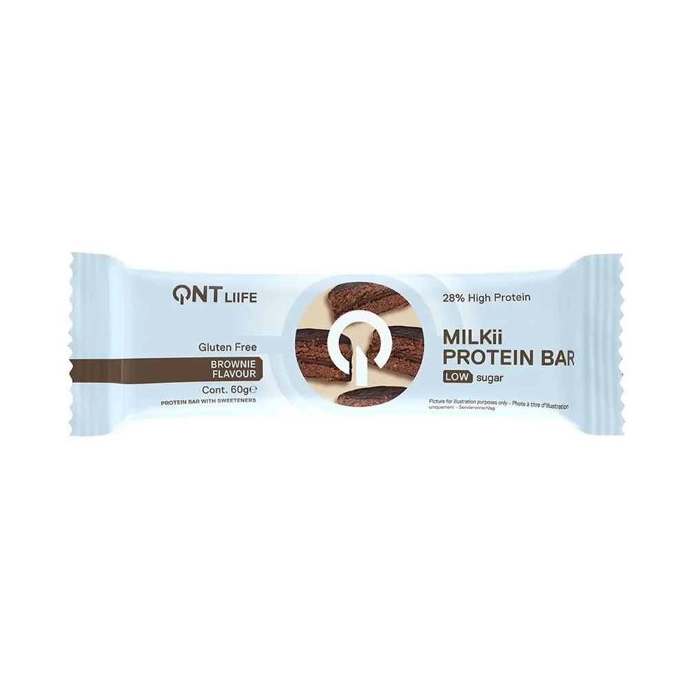 QNT Proteine Milkii 28% Low Sugar Brownie Btl 60 g