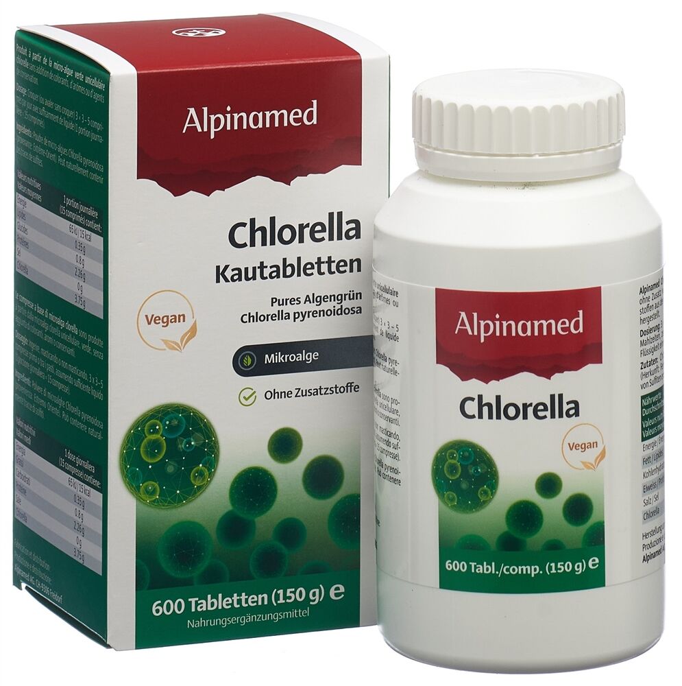 ALPINAMED Clorella Compresse 250mg 600 pezzi