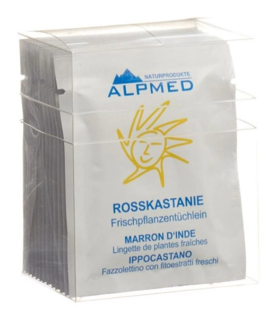 Alpmed salviette per piante fresche ippocastano 13 pezzi