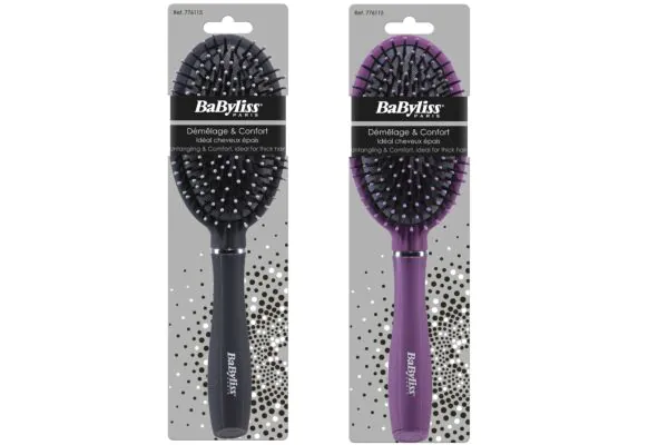 BABYLISS Spazzola ovale pneumatica con nubs