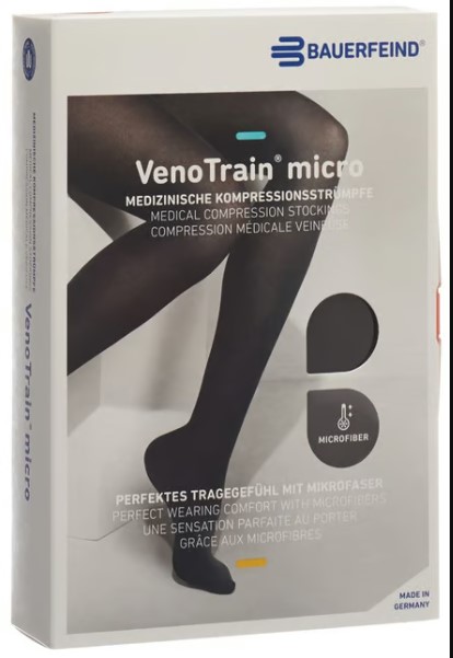Bauerfeind VT MICRO ATU KKL2 S n/s punta chiusa nero