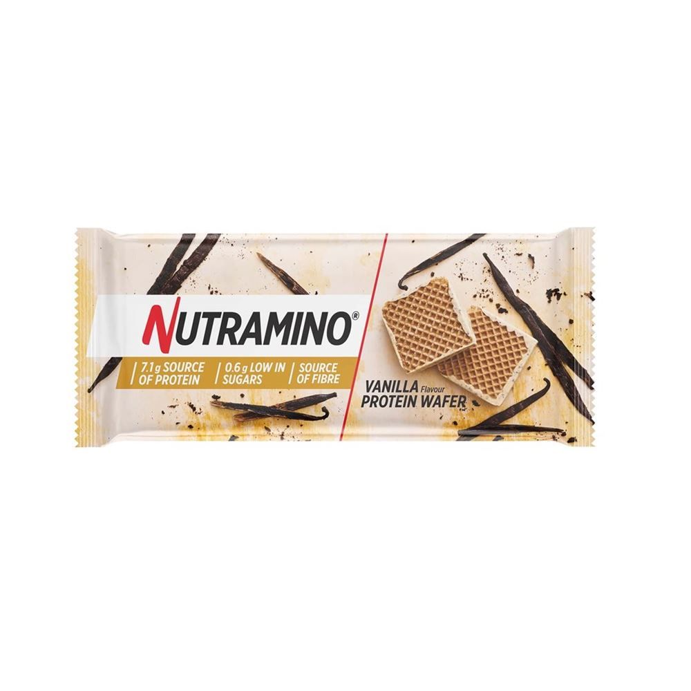 NUTRAMINO Nutra-Go Wafer proteico alla vaniglia 39g