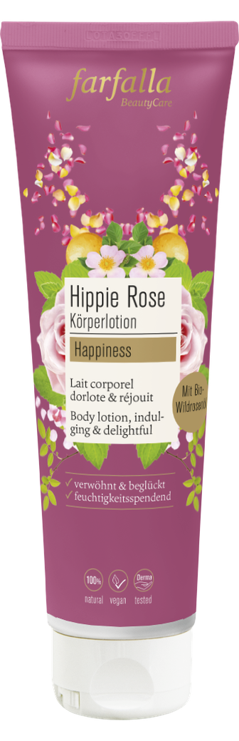 FARFALLA Lozione per il corpo Hippie rose 150ml