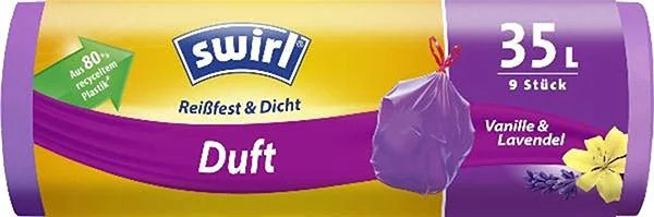 Cestino profumato Swirl 35l Lav-Vanil con coulisse 9 pezzi