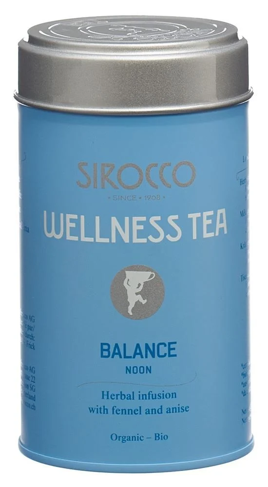 Lattina di tè Sirocco Medium Well Tea Balan Ds 120g