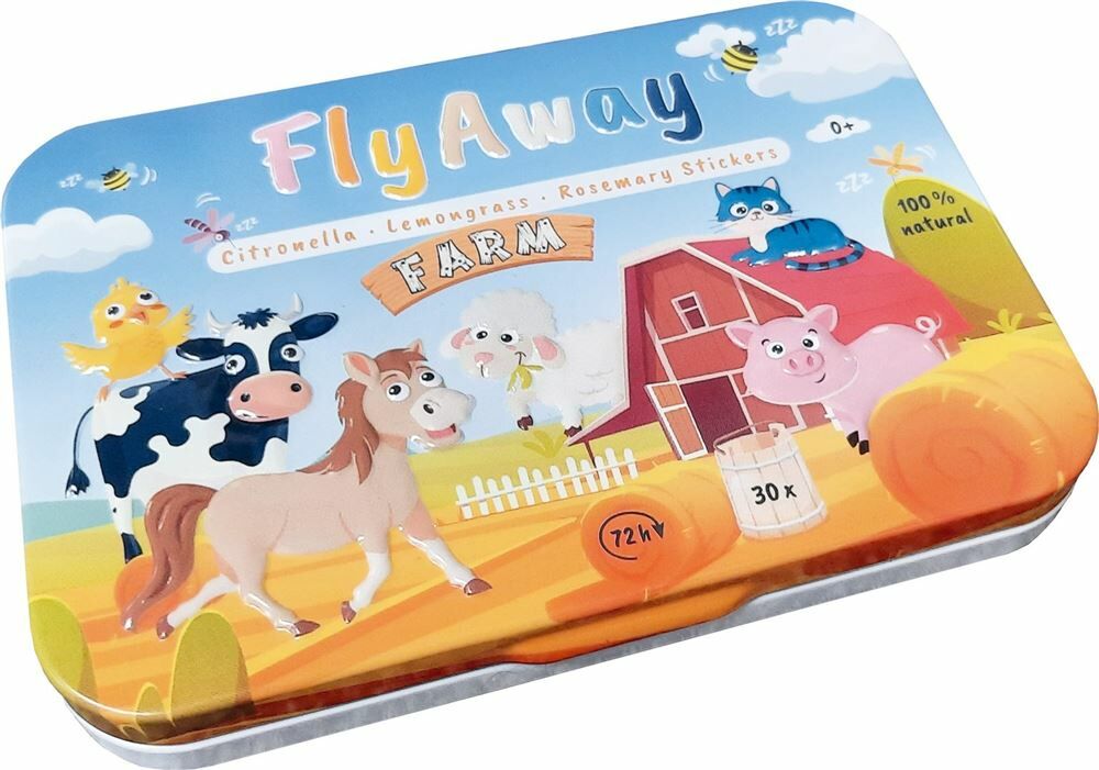 Adesivi profumati FLYAWAY Farm Ds 30 pezzi