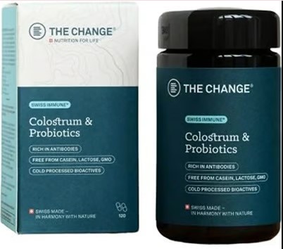 BE THE CHANGE Colostrum Kaps Glas 120 Stück
