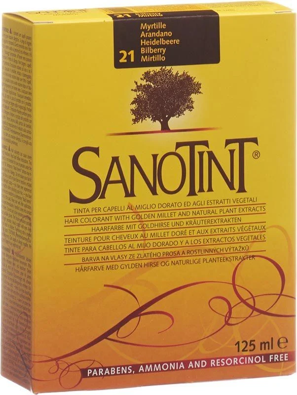 Colore per capelli Sanotint 21 mirtillo
