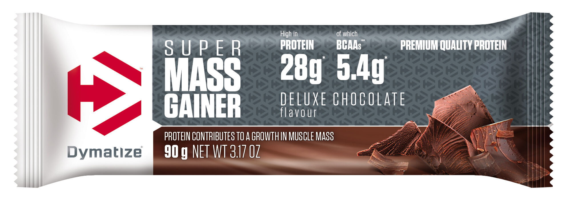 DYMATIZE Super Mass Gainer Bar Del Choco 90g
