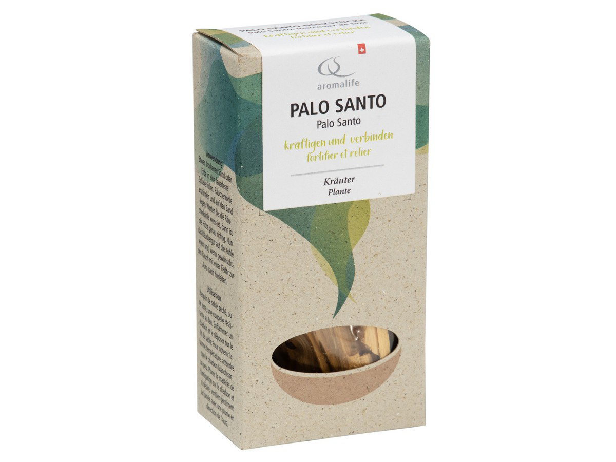 Aromalife incenso Palo Santo pezzi di legno 20g