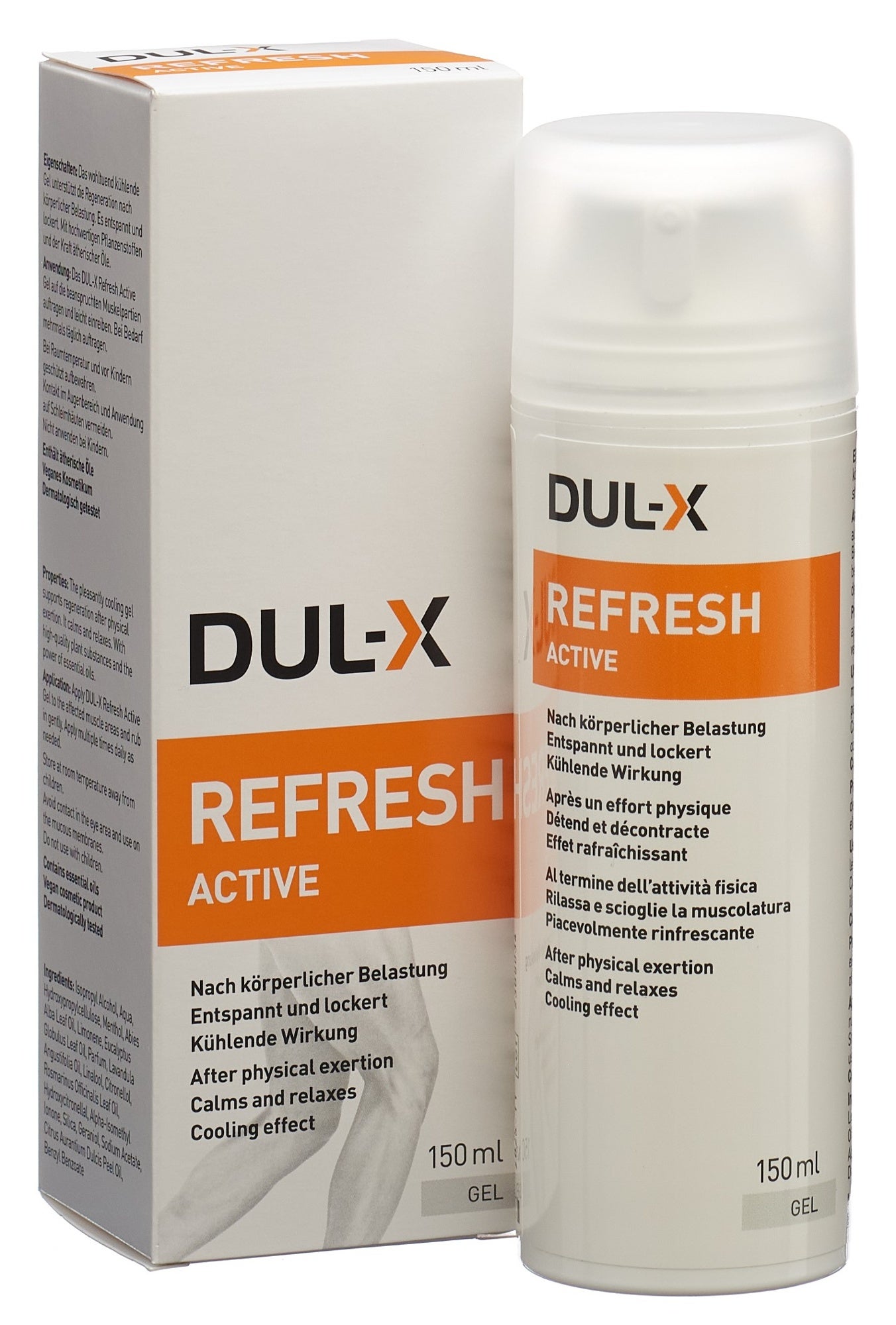 DUL-X Gel rinfrescante attivo 150ml