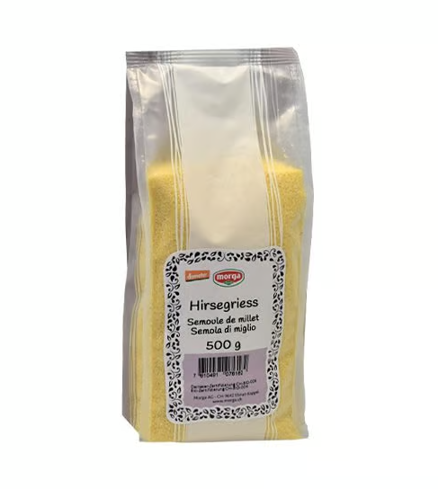 Morga Hirsegriess Demeter biologico 500g