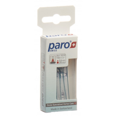 PARO Isola lunga 2/6mm x-fine blu conica 10 pezzi