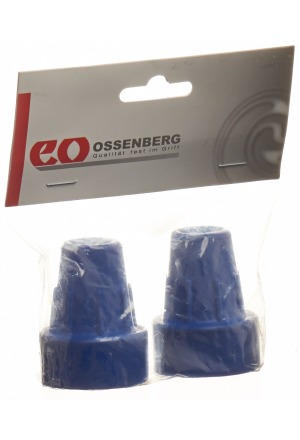 Capsula per stampella Ossenberg Pivoflex 16mm blu 1 paio