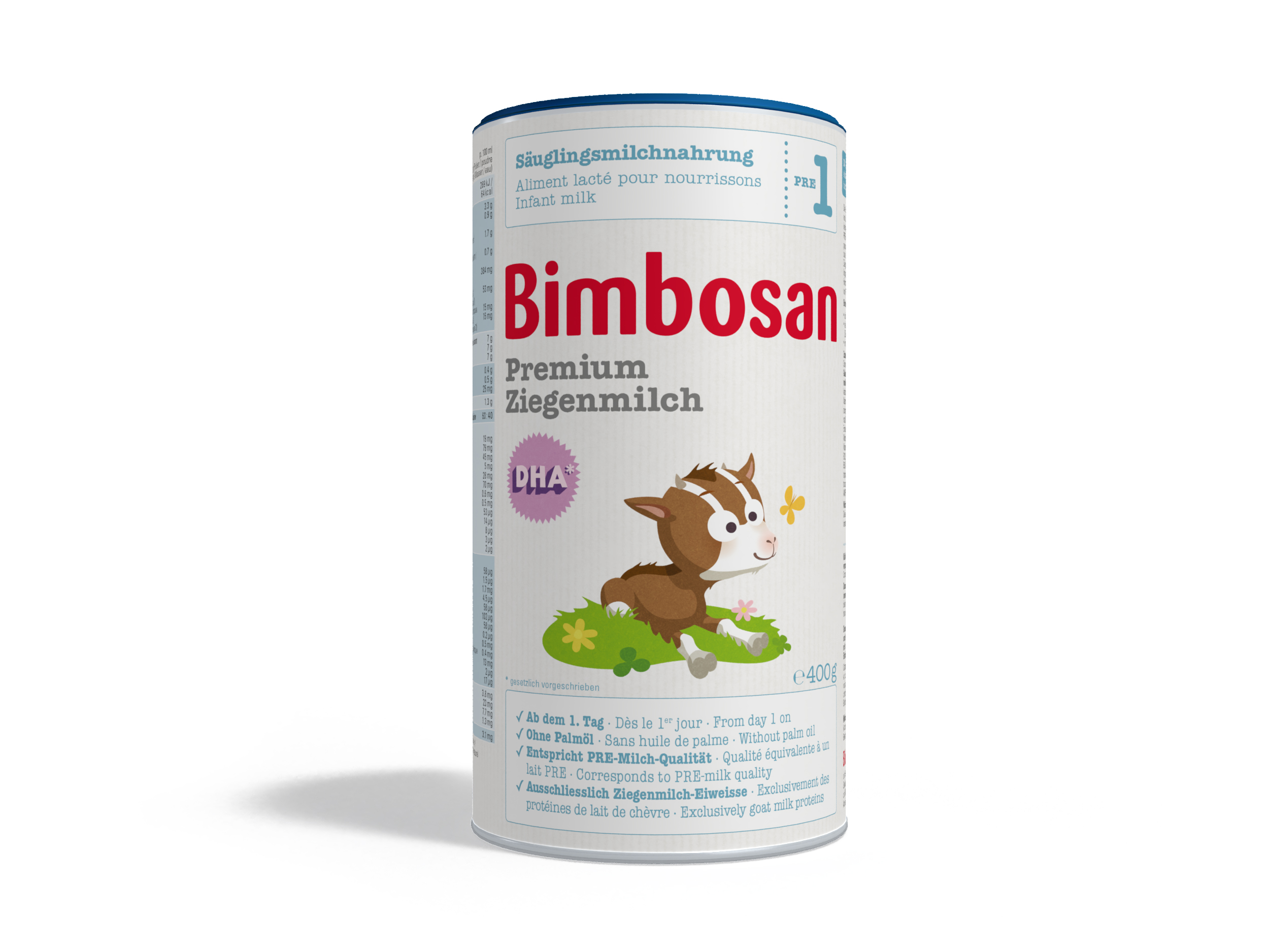 BIMBOSAN Latte di capra premium 1 barattolo 400 g