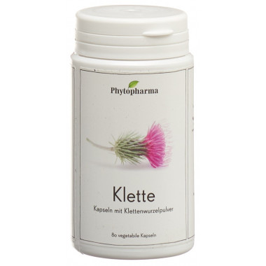 Phytopharma Klette Kapseln 350 mg 80 Stück