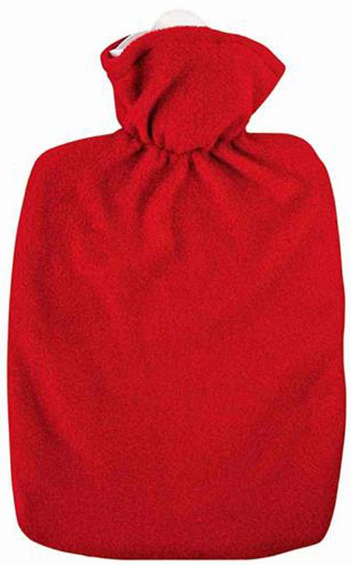 emosan borsa dell'acqua calda classic fleece rosso
