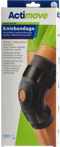 Actimove Sport ginocchiera L Pad aste di stabilizzazione