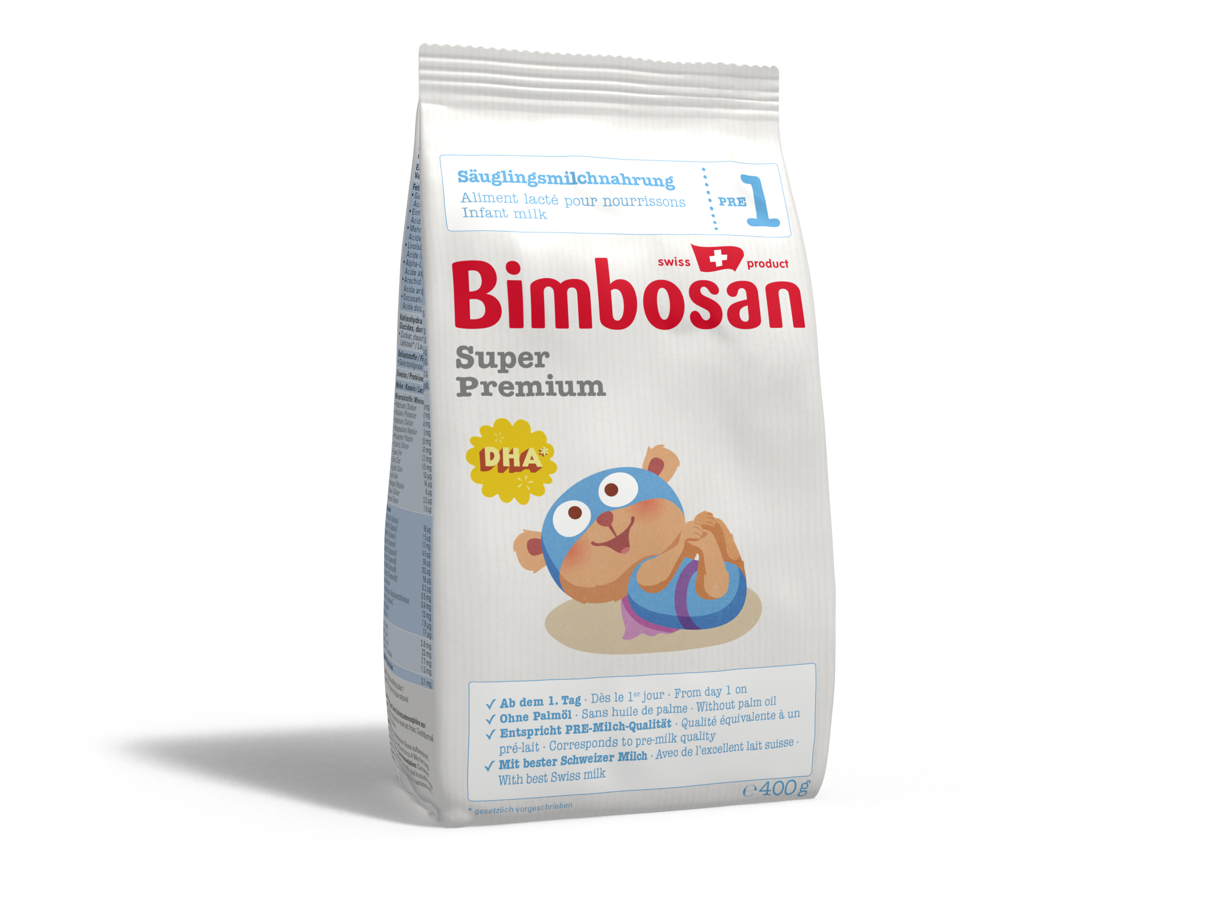 BIMBOSAN Super Premium 1 ricarica di latte per lattanti 400g