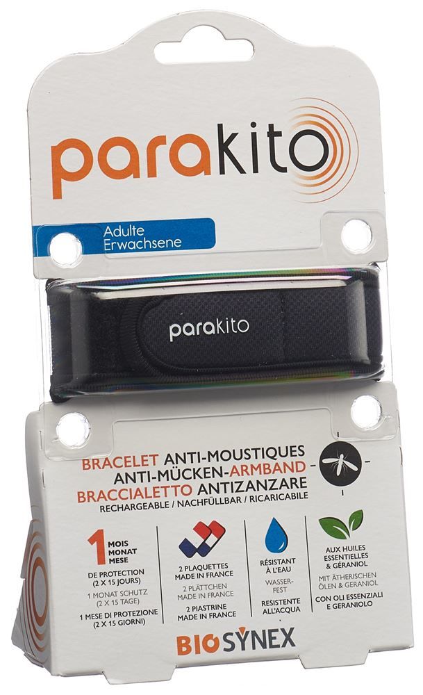 Bracciale Parakito adulto nero