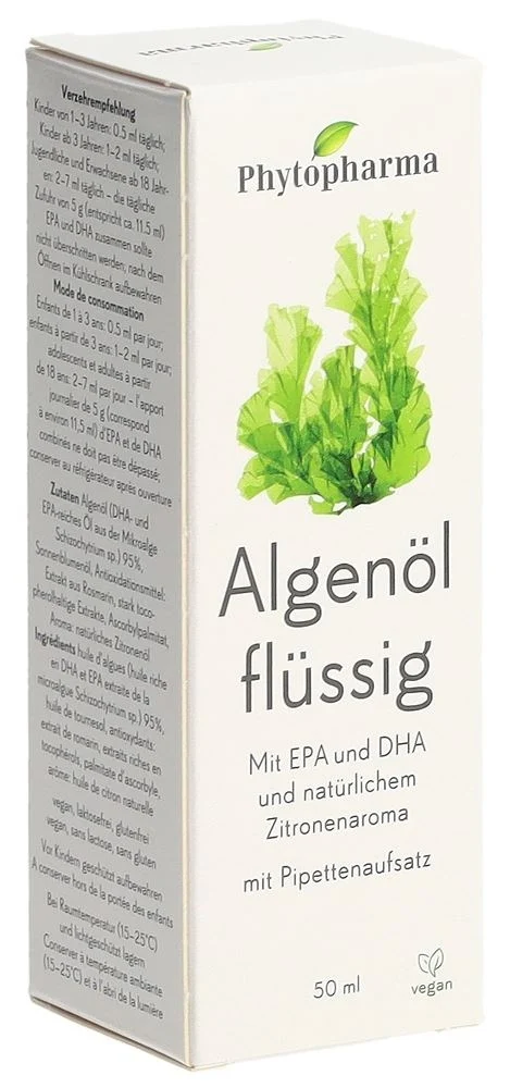 PHYTOPHARMA Olio di alghe liquido Fl 50ml