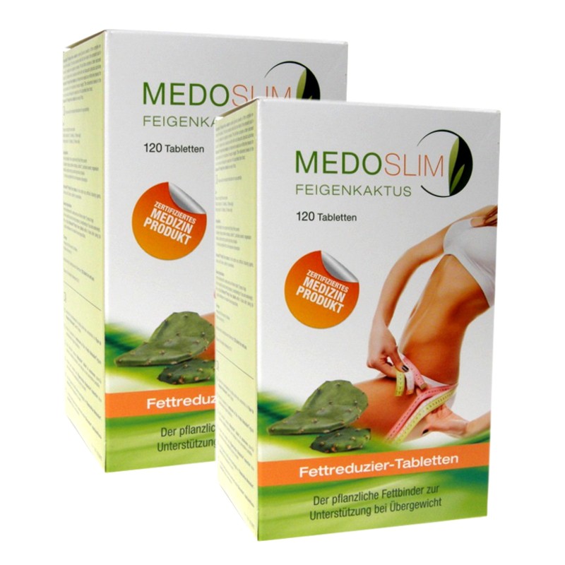 MEDOSLIM compressa di fico d'India 120 pezzi