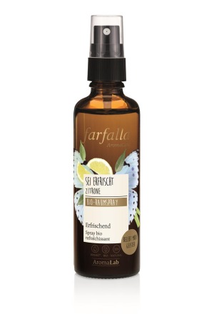 farfalla spray ambiente biologico be refreshed lemon 75ml