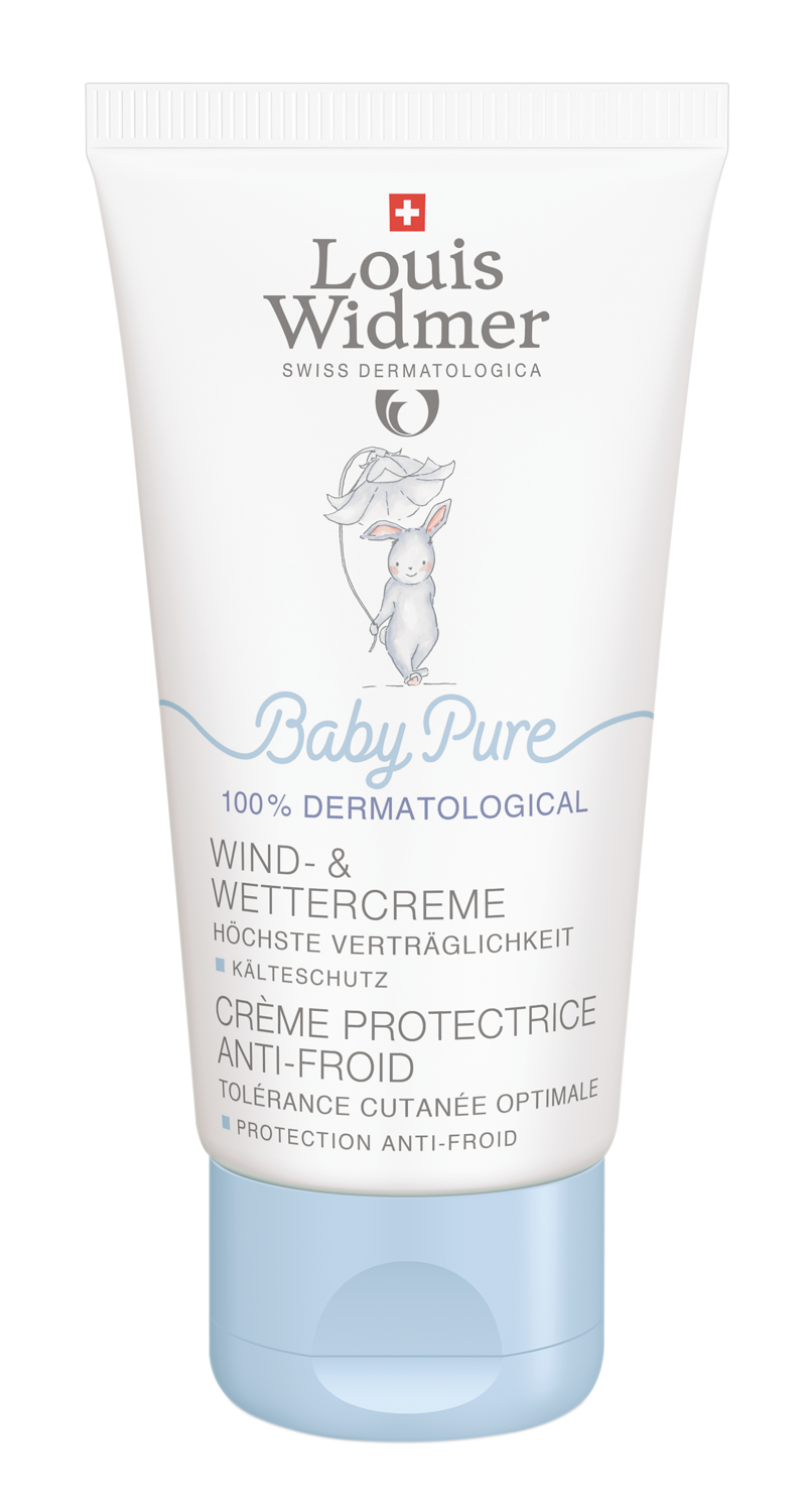 Louis Widmer BabyPure Crema vento e intemperie senza profumo 50ml