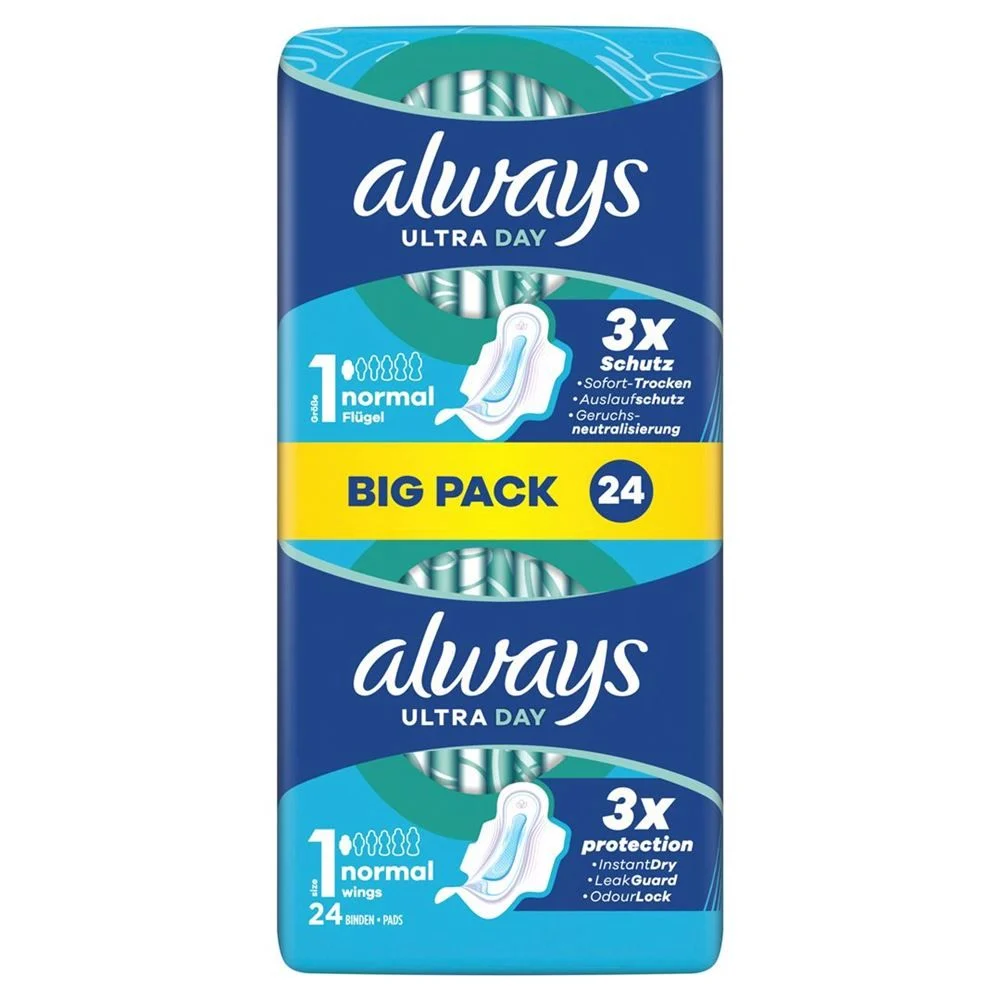 Always Ultra Binde Nor Flüg BigPack (n) 24 Stück