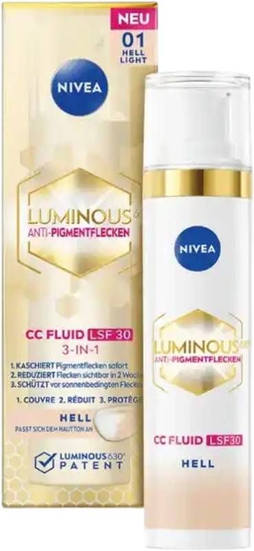 Nivea Cell Lumin 630 3-in-1 CC Fl Lig SPF30 40 ml