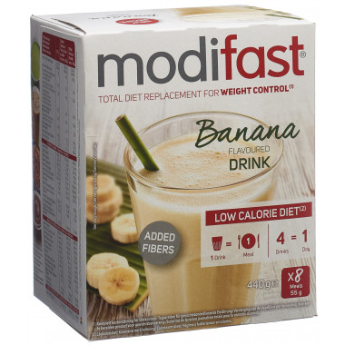 MODIFAST Drink Banana 8 x 55g