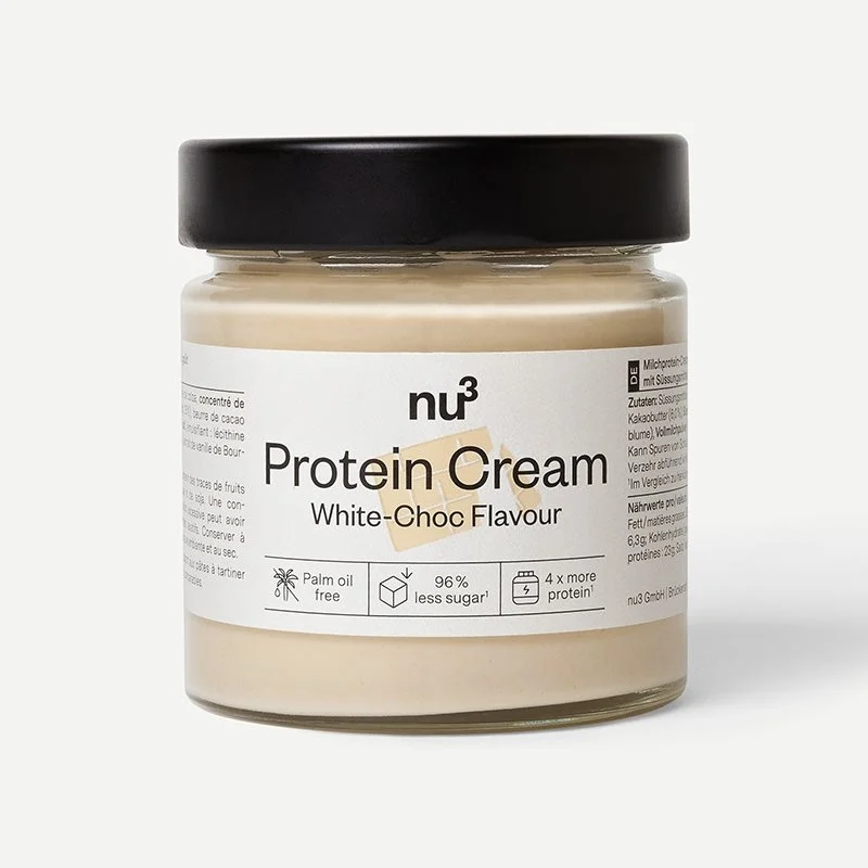 NU3 Crema proteica al cioccolato bianco 200g
