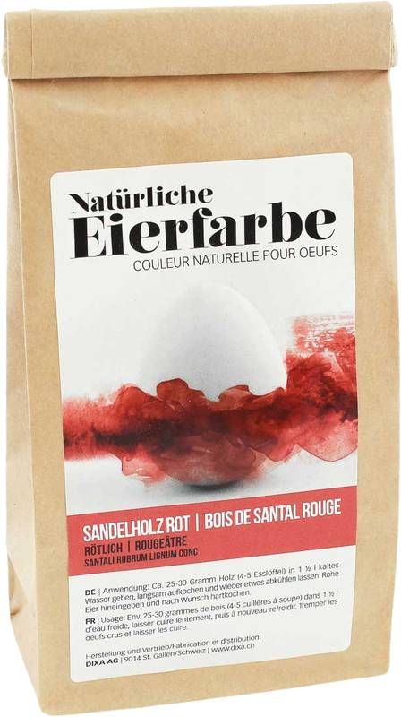 DIXA colore uovo sandalo rosso taglio 65g