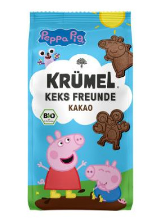 KRÜMEL Biscotti al cacao "Freund" - Confezione da 125 g