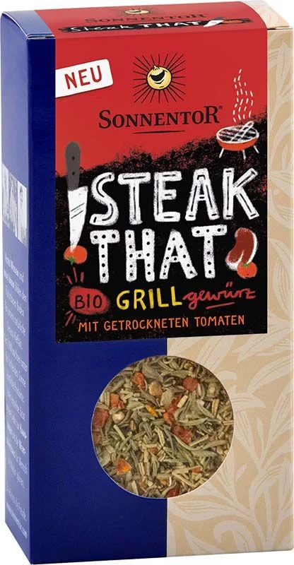 SONNENTOR Bistecca che griglia spezia BIO Btl 50g