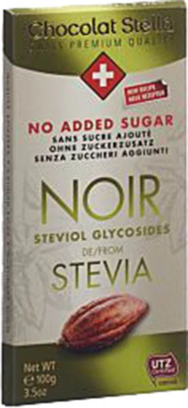 Cioccolato STELLA con stevia 100g