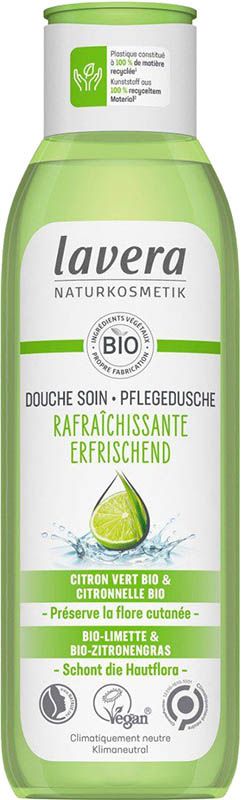 LAVERA Care Shower Erfr Organic Lime & Lemon Grass 250ml