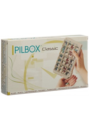 Pilbox Classic dispensatore di farmaci 7 giorni tedesco/francese