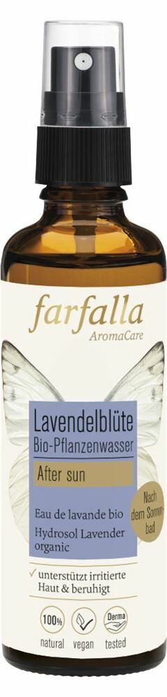 FARFALLA Acqua floreale di lavanda biologica 75ml