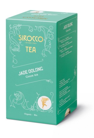 Bustine di tè Sirocco Jade Oolong 20 pezzi