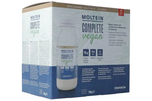 Moltein Complete Vegan Mocca 6 Fl 58g