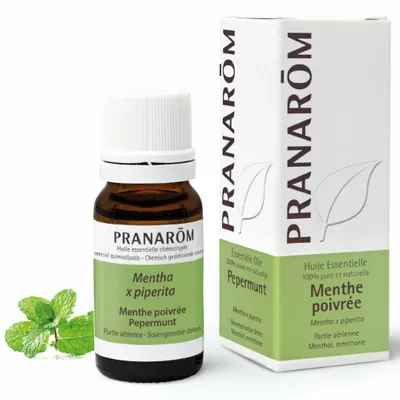 PRANAROM Menta piperita etere/olio organico 10ml