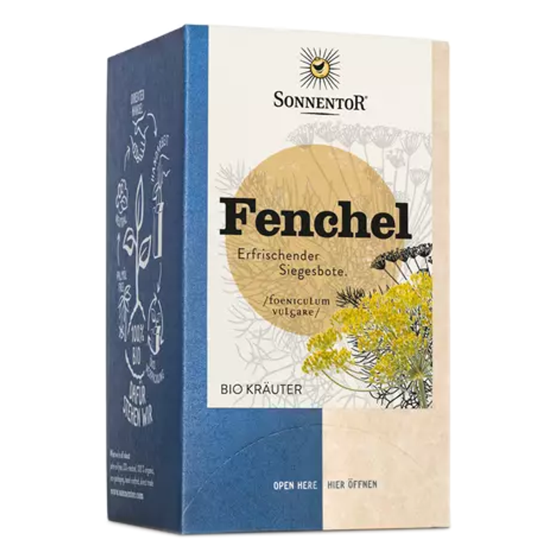 Sonnentor Tè al finocchio BIO Btl 18 pezzi