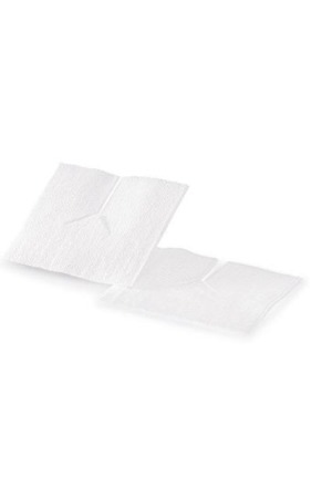 Medicomp drenaggio 5x5cm sterile a 6 pieghe 2 x 25 pezzi