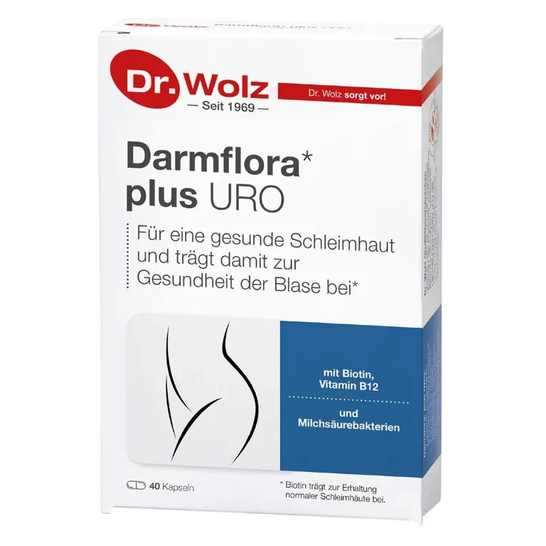 DR. WOLZ Darmflora Plus URO Kapseln 40 Stück