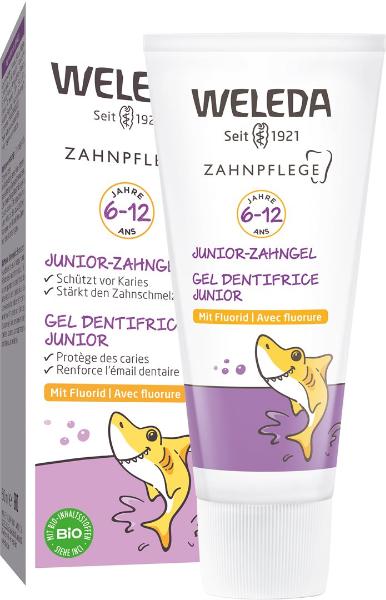 WELEDA Gel per denti Junior con fluoro Tubo 50ml
