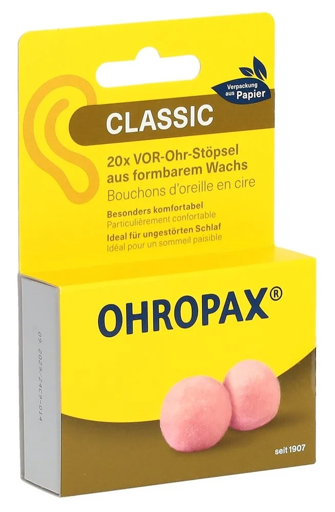 Tappi per orecchie OHROPAX® Classic 20 pezzi