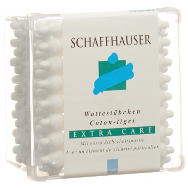 SCHAFFHAUSER Bastoncini di cotone Baby Ext Care 56 pezzi